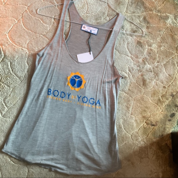 NWT Body by Yoga Tank (Made in Canada) - Picture 2 of 6